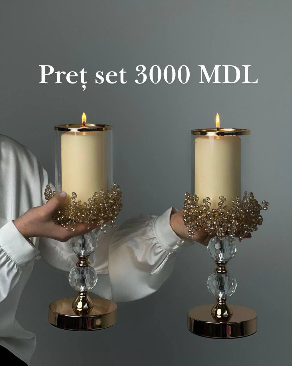 Set lumânări pentru cununie